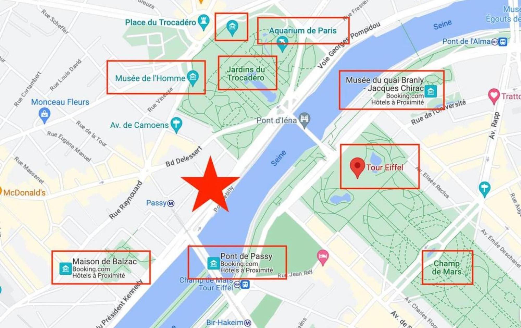 The Eiffel Tower And Seine Views With Balcony - Cityapartmentstay Appartement *
