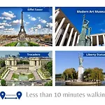 The Eiffel Tower And Seine Views With Balcony - Cityapartmentstay